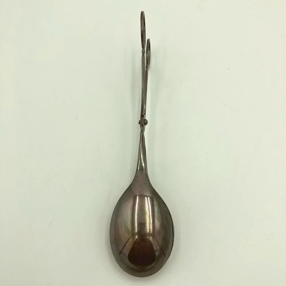 Sheffield Silver Plated Serving Spoon Salad Tongs